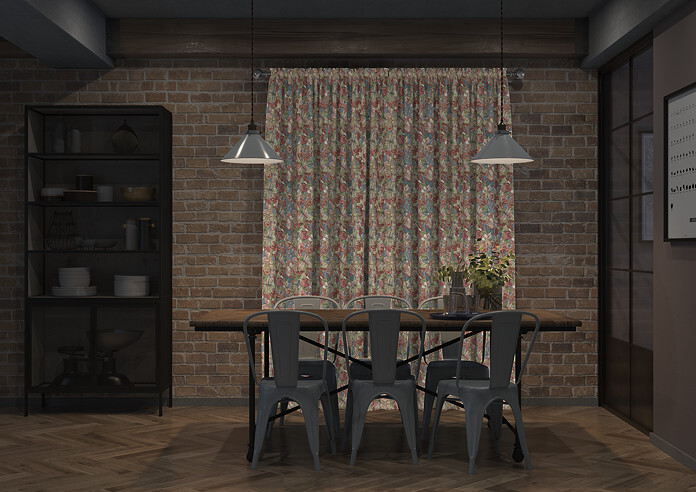 Botanist, Garnet - Made to Measure Curtains - Image 7